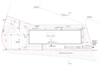 AB Trelleborg Sealings architektonická studie administrativní budovy