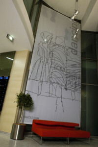 Tančící dům remodeling vstupního prostoru 2006